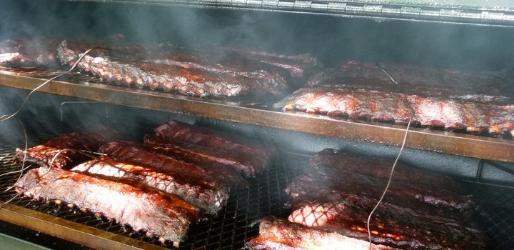 Doesn't the smoke give these ribs a magical look?